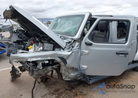 2023 Jeep Gladiator Overland 4X4 z USA, uszkodzony, nr VIN 1C6HJTFG2PL531769